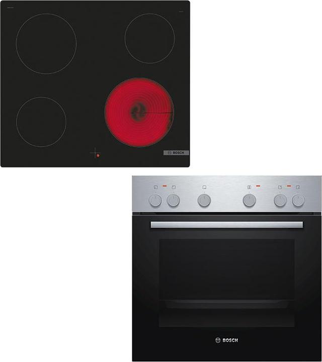 Bosch Hausgeräte HEF010BR1 & NKE611GA2E Herdset 230 V