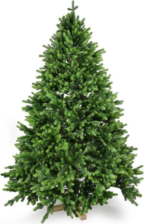 Hermex Weihnachtsbaum 180cm Kunsttanne Christbaum Tannenbaum Tanne Xmas-Baum (180 cm)