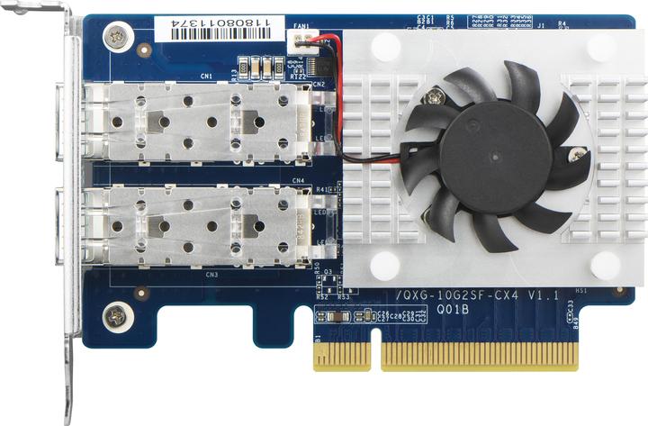 Actual product image QNAP 10 GbE network expansion card