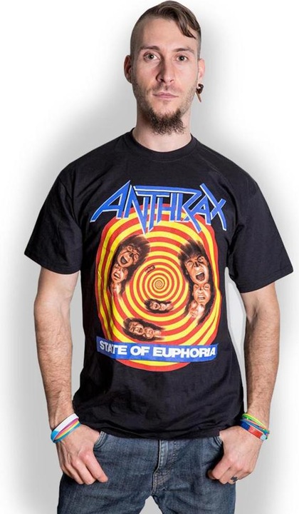 Actual product image Universal Textiles Unisex Adult State Of Euphoria T-Shirt (XL)