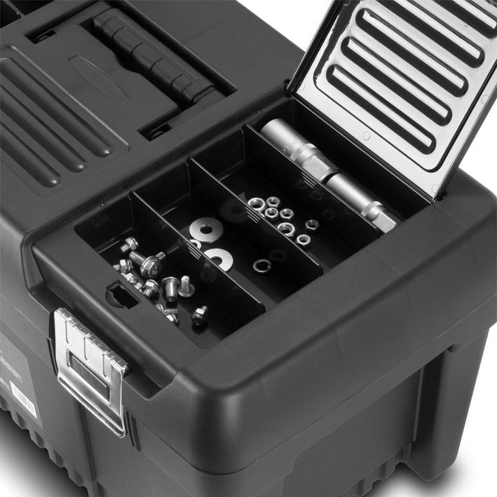 Produktbild Stahlwerk Toolbox Set mit 4 leeren Werkzeugkisten Modul-System Sortimentsboxen