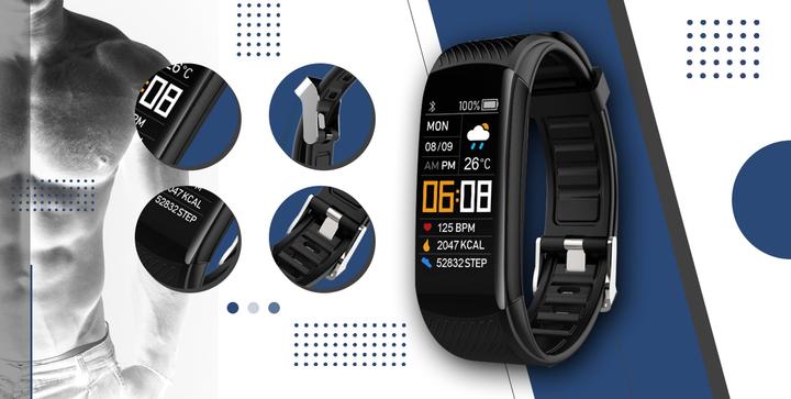 Actual product image Giewont Smart bracelet GW200-6 (39.90 mm, 3G)