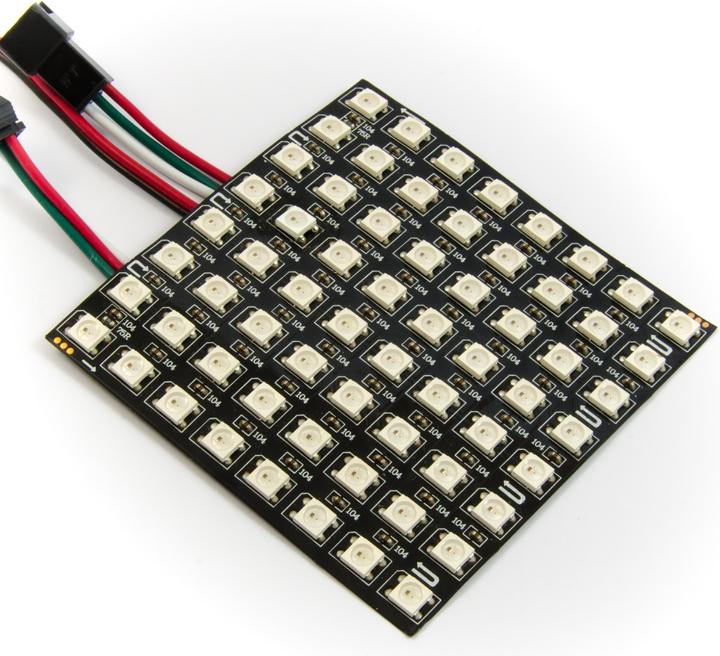 Purecrea NeoPixel FlexMatrix 8x8 - 64 LED WS2812B RGB