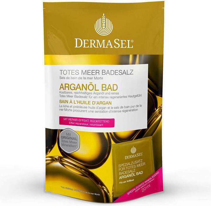 Image du produit DermaSel Huile d'argan (Huile de bain)