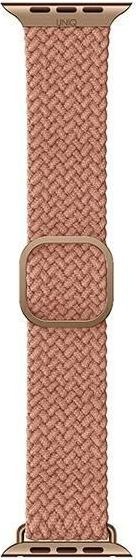 Actual product image Uniq pasek Aspen Apple Watch 44424549 mm Series 45678SESE2Ultra Braided rozowygr (42 mm, 44 mm, 45 mm, 49 mm, Fabric, Apple Watch Series 1, Apple Watch Series 2, Apple Watch Series 3, Apple Watch Series 4, Apple Watch Series 5, Apple Watch Ultra 2, Apple Watch Series 6, Apple Watch Series 7, Apple Watch Series 8, Apple Watch Series 9, Apple Watch SE, Apple Watch Ultra)
