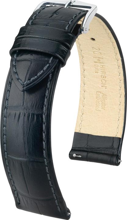 Image du produit Hirsch Duke (20 mm, Veau, Galaxy Watch 6, Galaxy Watch 6 Pro, Huawei Watch GT 3 Pro (43mm), Polar Unite, Garmin vívoactive 5, Garmin Forerunner 55, Galaxy watch 4 (40mm), Galaxy watch 4 (44mm), Galaxy Watch 5 (44mm), Galaxy Watch 5 Pro)