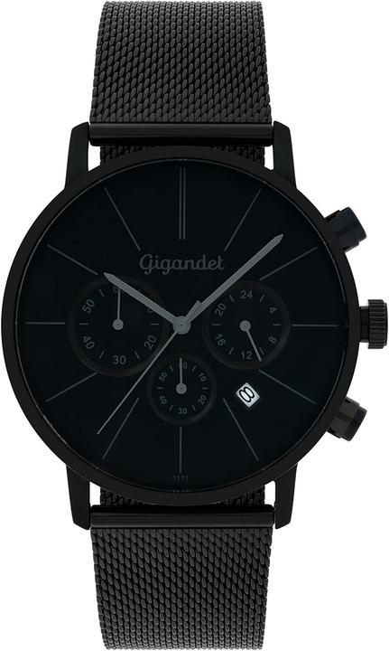 Produktbild Gigandet Elegante analoge Chronographenuhr mit Datumsanzeige und Wasserdichtigkeit (Analoguhr, Chronograph)