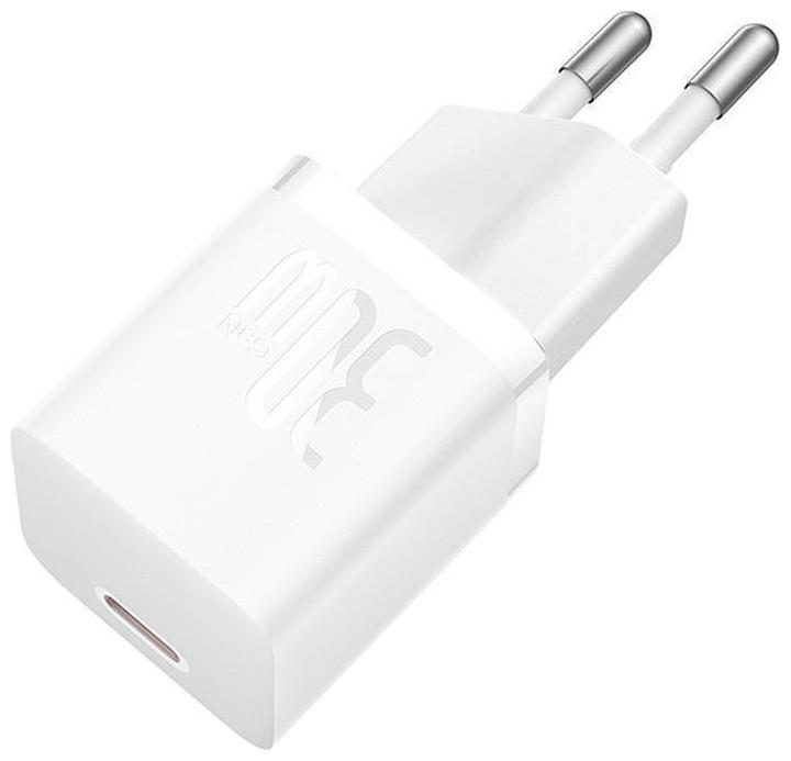 Produktbild Baseus Mini wall charger GaN5 30W (white) (30 W, 1 Port)