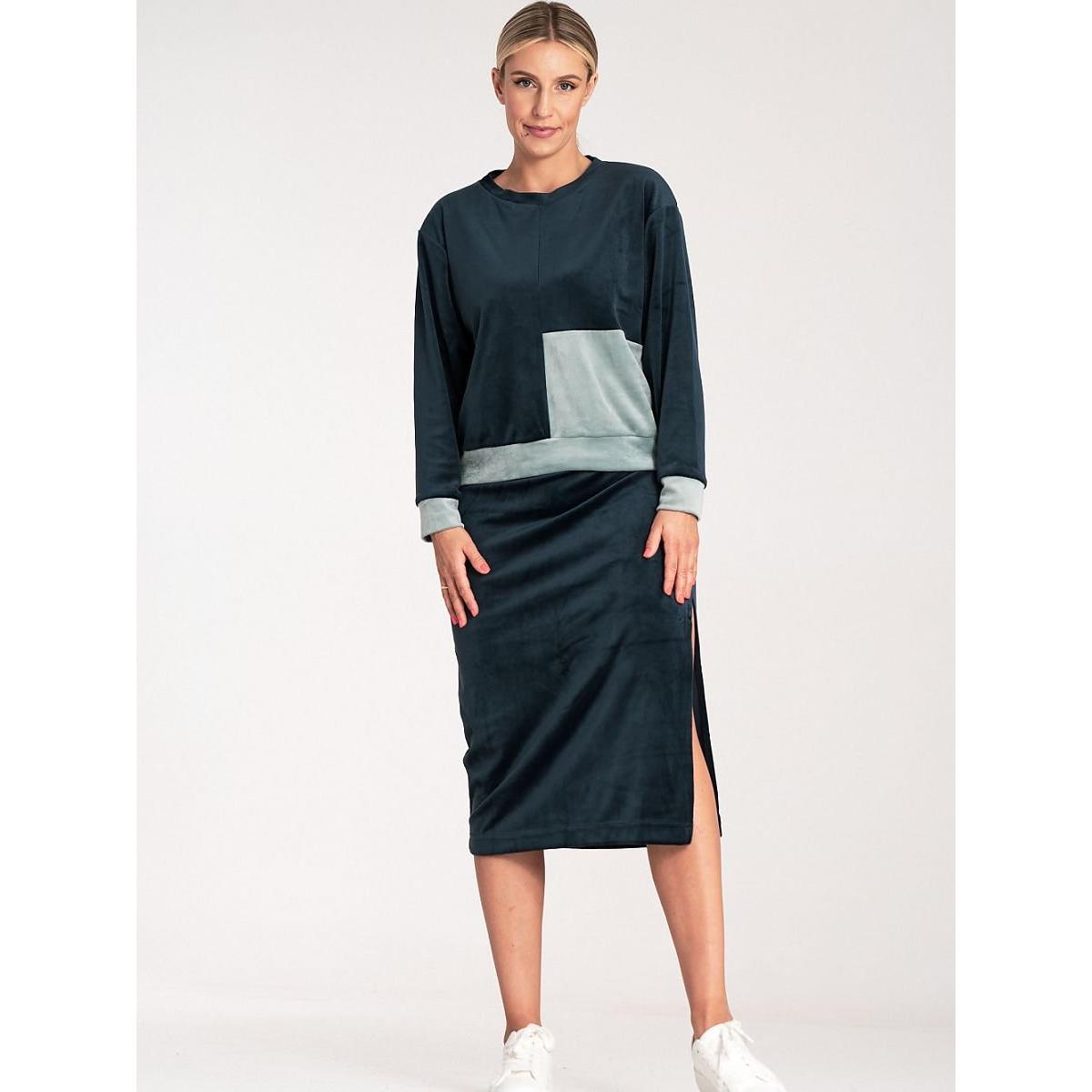 Figl, Damen, Bluse, Set, Blau, (XL)