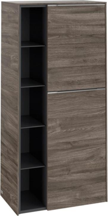 Aluminium glossy, Stone oak