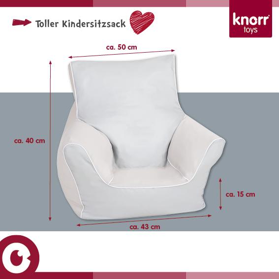Actual product image Knorrtoys Kindersitzsack - "Bär Paul" (Child armchair)