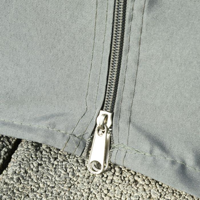 Actual product image Swisshandel24 Pergola gazebo with adjustable fabric roof polyester steel grey 3.6 x 3 x 2.27 m (300 cm, 360 cm)