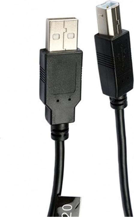 Produktbild V7 USB-A – USB-B (2 m, USB 2.0)