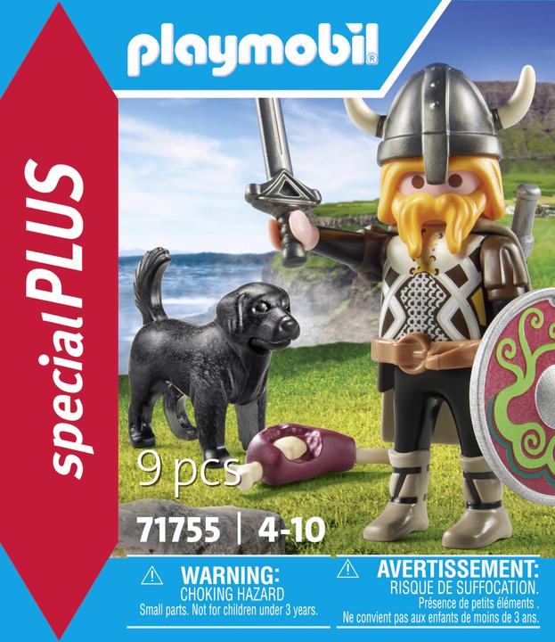 Produktbild Playmobil Wikinger mit Wachhund (71755, Playmobil Special Plus)