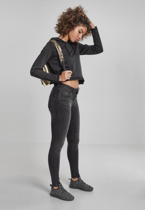 Produktbild Urban Classics Ladies Cropped Terry Hoody (S)