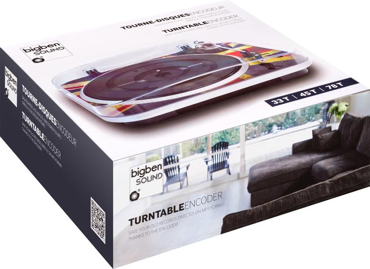 Image du produit Bigben Tourne-disques 3 vitesses (Grande-Bretagne) (Automatique)