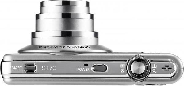 Actual product image Samsung ST70, 14MPixel, 5x WW zoom, HD movies, silver (1/2,3'')
