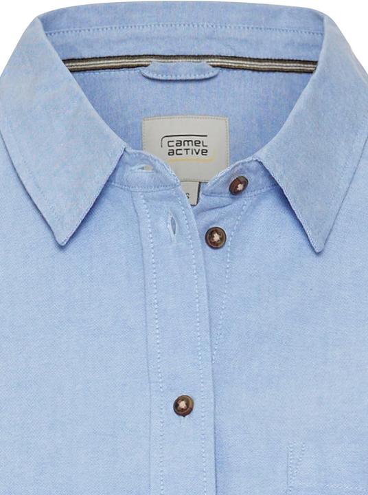 Image du produit Camel Active Hemdblusenkleid mit Stoffbindegürtel (XL)