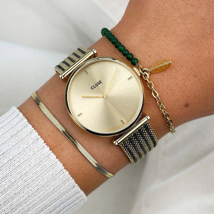 Immagine prodotto Cluse Maglia Triomphe Oro (Orologio da polso analogico, 33 mm)