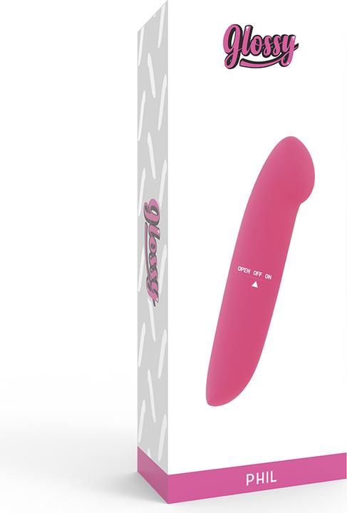 Productafbeelding Glossy Phil Vibrador Roze