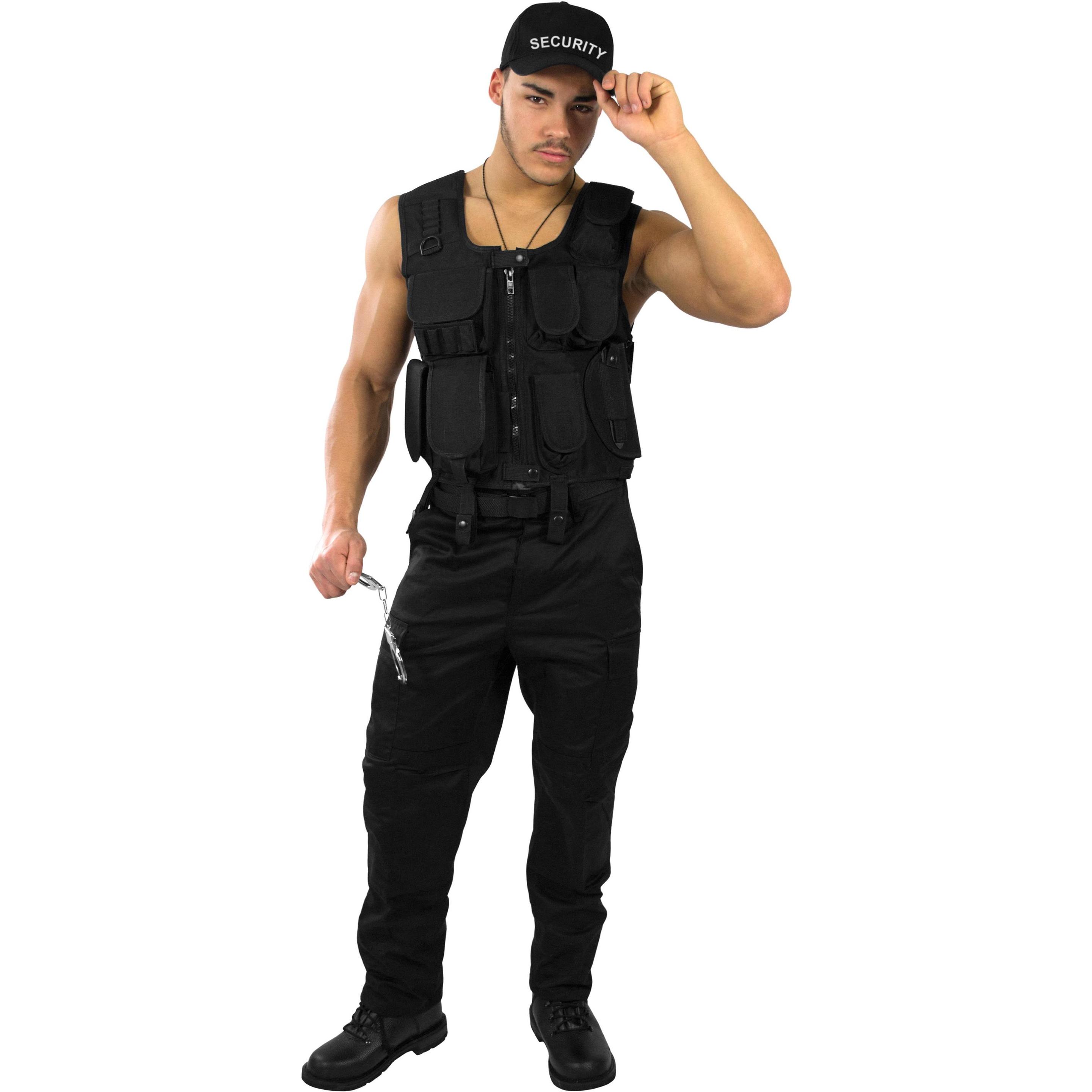 Normani SWAT/Police/Security Karneval Kostüm (L)