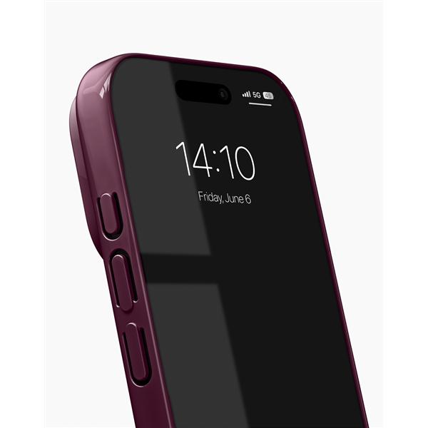 Actual product image iDeal Of Sweden MagSafe Slim Case Glossy Cherry (Apple iPhone 17 Pro)