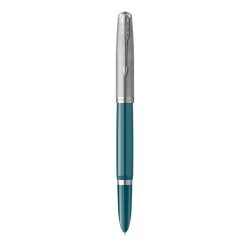 Produktbild Parker Füller 51 Teal C.C. F (Palladium, Blue, 1 x)