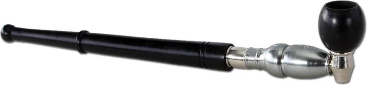 Produktbild Black Leaf Metal Schraubpfeife + Filteradapter Silver