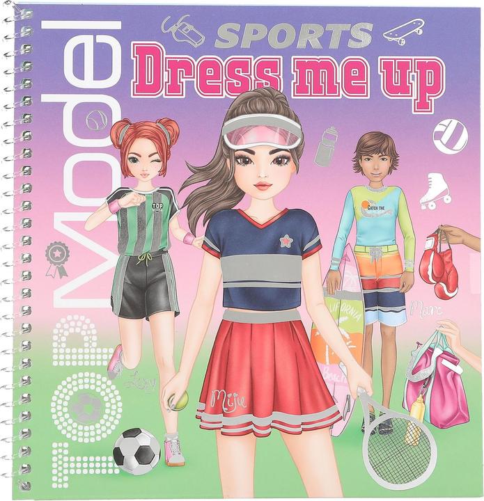 Top Model Topmodel - Dress Me Up Stickerbook Sports (413808)