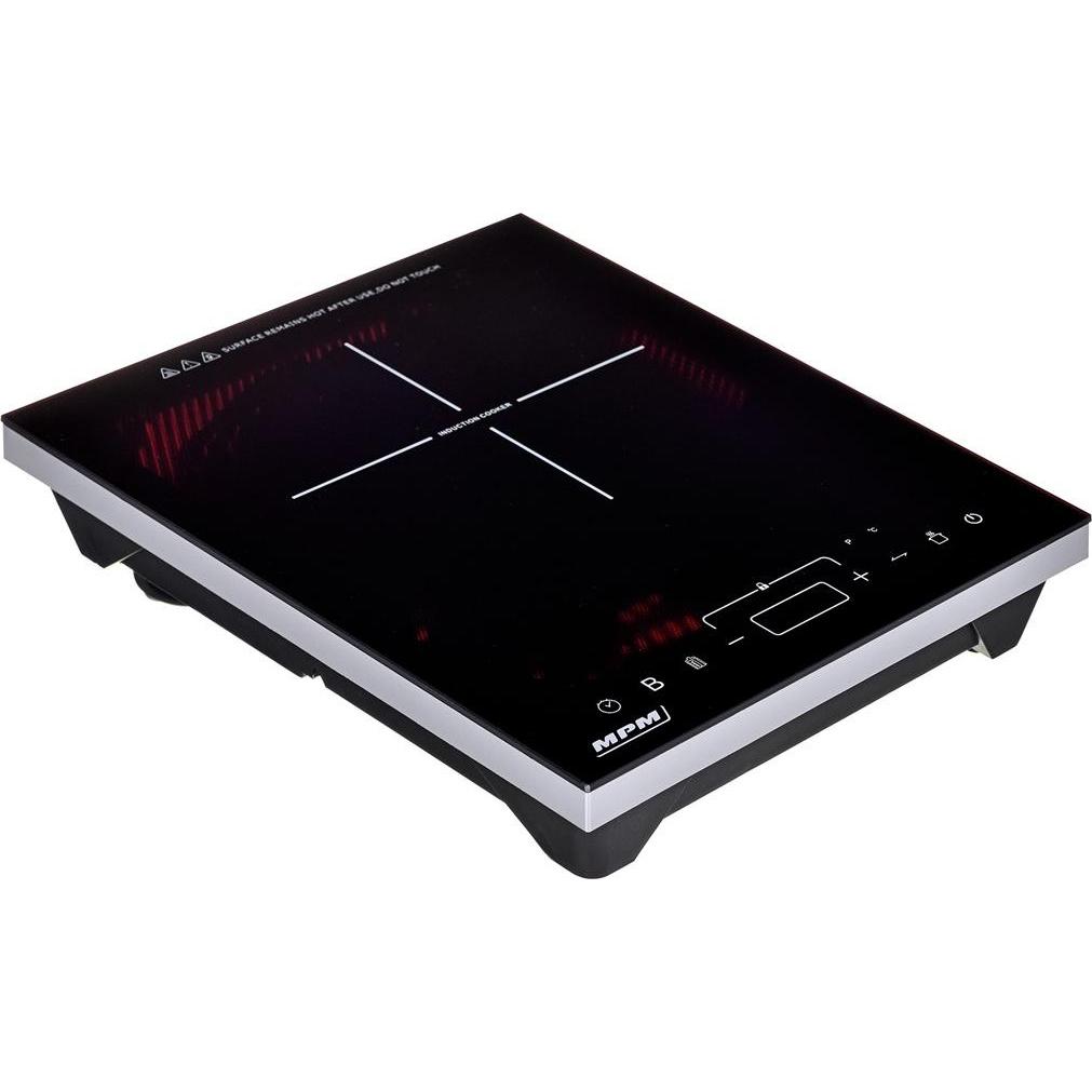 MPM MKE-14 Induction Ants. stove 1ktv, Kochplatte, Schwarz
