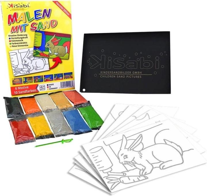 Produktbild Kisabi Kinder-Sand-Bilder - Haustier A5 Set