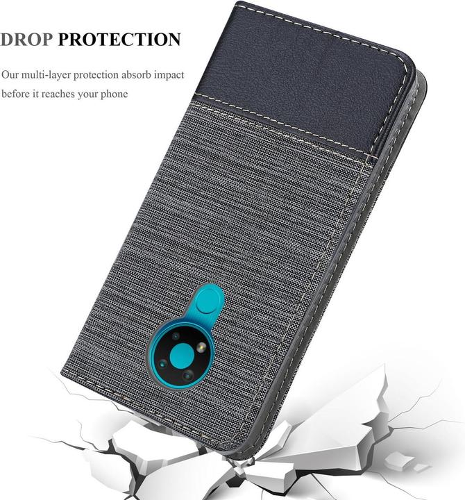 Actual product image Cadorabo Book Jeans Optics Cover (Nokia 5.3)