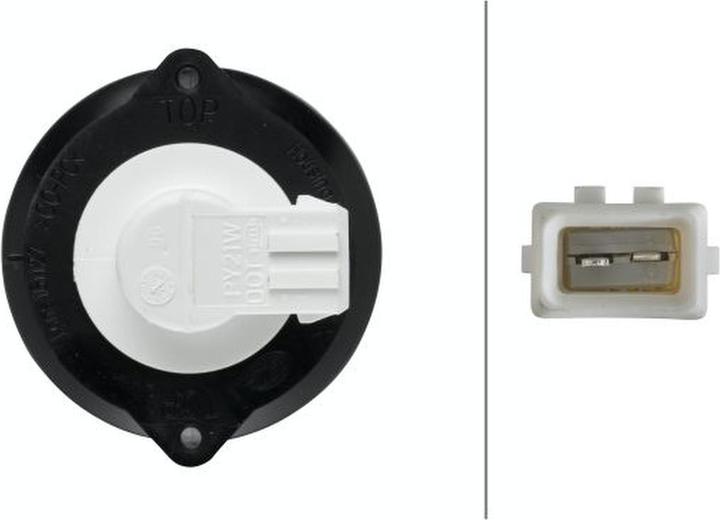 Actual product image Hella Front halogen indicator light for CASE