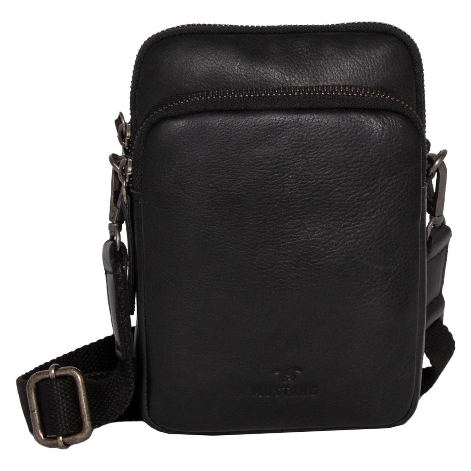 Mustang, Damen, Handtasche, Perth Shoulderbag, Schwarz