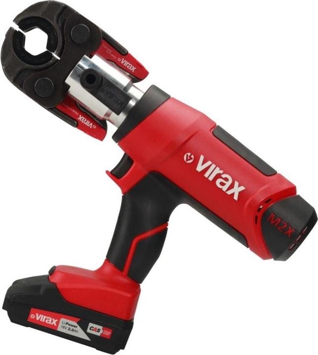 Produktbild Virax Akku-Pressmaschine VIPER L2X 18V 1x 2,0 Ah CAS-Akku + Ladegerät inkl. Mutterzange