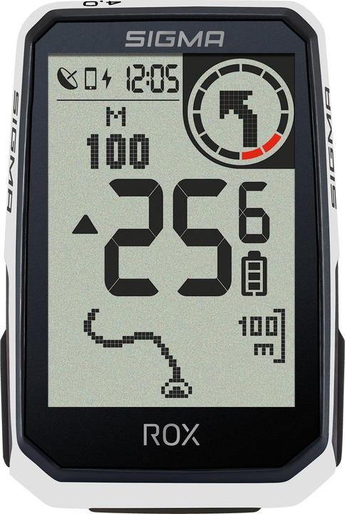 Sigma ROX 4.0 GPS Endurance Computer - weiss