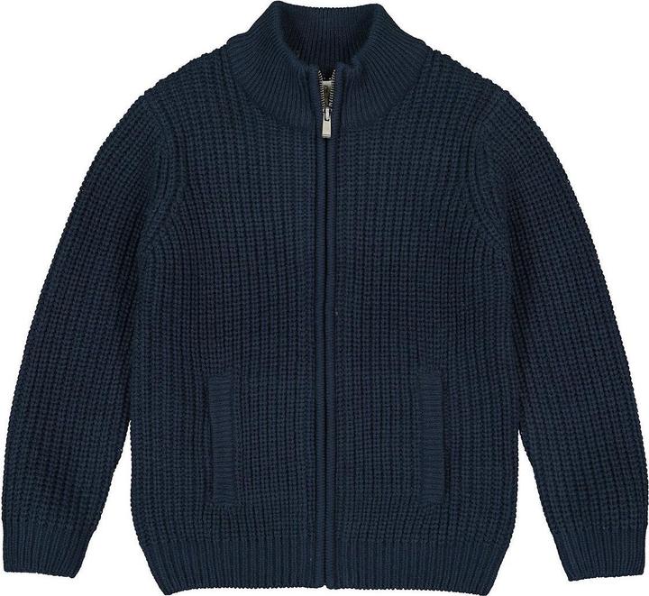 Actual product image La Redoute Collections Cardigan with zipper and stand-up collar (116)