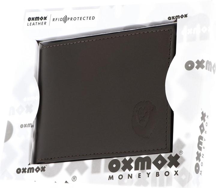 Produktbild Oxmox Leather RFID Protect Querscheinbörse