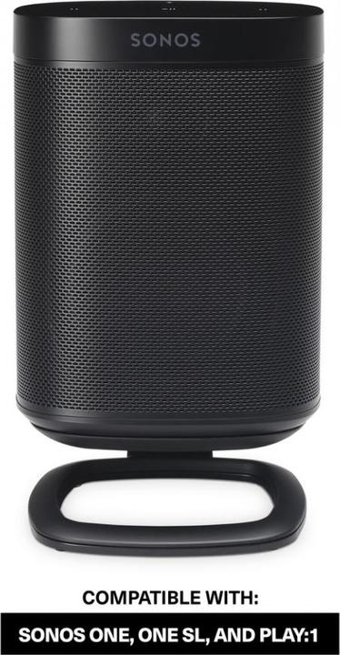 Produktbild Flexson Sonos ONE Tischständer in schwarz einteilig (1 Stk., Ständer)