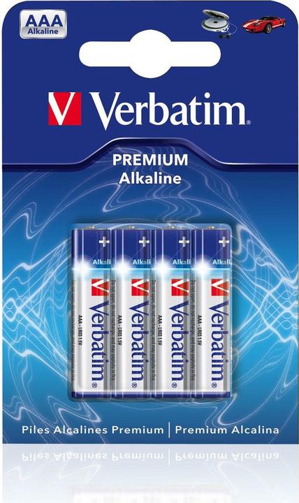 Productafbeelding Verbatim Premium Alkaline (4 Pcs., AAA)