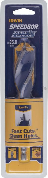 Actual product image Stanley Irwin Wood drill Blue GROOVE 25 mm (25 millimetres)
