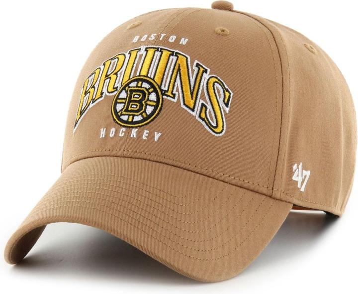 Produktbild 47 Brand Snapback Cap - BROADFIELD Boston Bruins camel beige