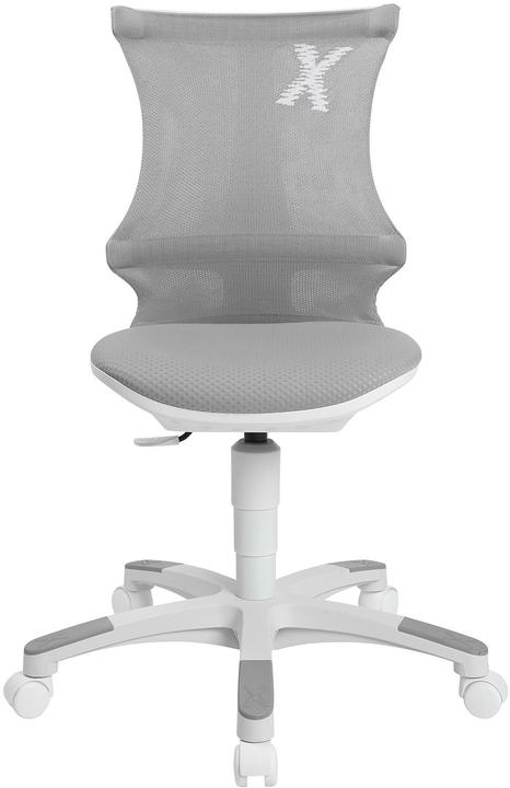 Produktbild Topstar Kinderdrehstuhl Sitness X Chair 10, FX130CR33 grau, weiss Stoff (36 - 48 cm)