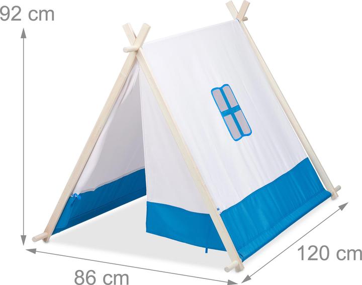 Actual product image Relaxdays Play tent