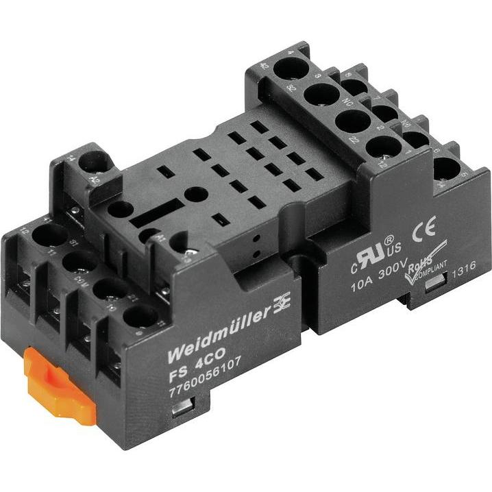Weidmüller, Zubehör Steuerungstechnik, FS 4CO (Relaissockel)