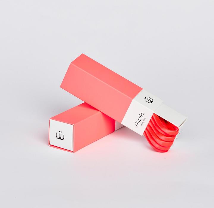 Immagine prodotto Sliwils Schuhbändel NEON CORAL PINK
