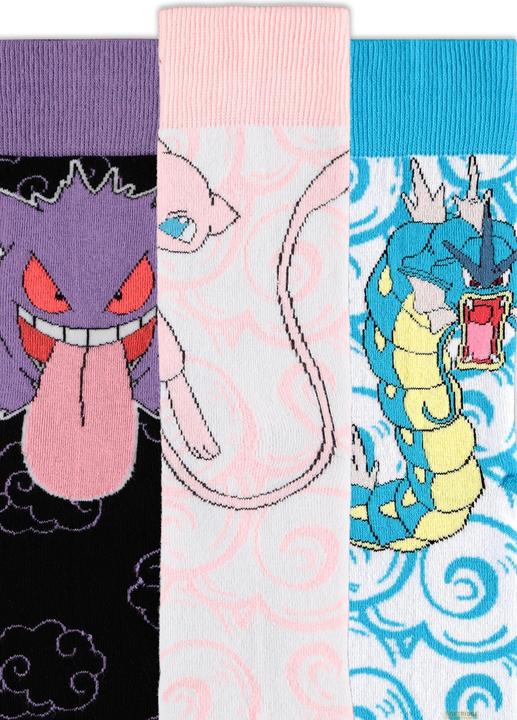 Actual product image Difuzed Pokémon - Crew Socks (3 Pack) - 39/42 (pack of 3, 39 - 42)