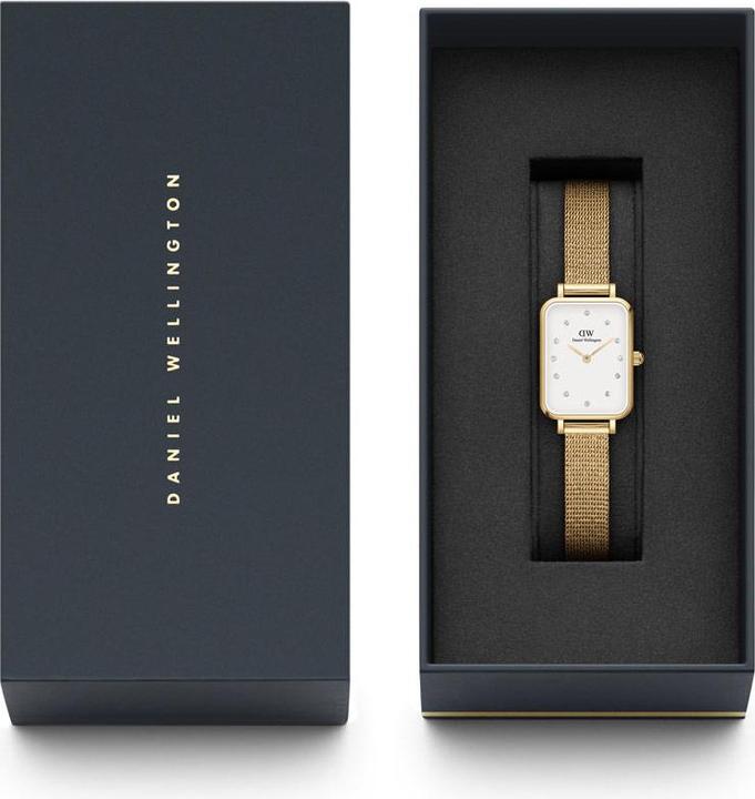Immagine prodotto Daniel Wellington Quadro Lumine Pressed Evergold (Orologio da polso analogico, 20 mm)