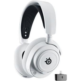 SteelSeries Arctis Nova 7X (Kabellos, Kabelgebunden), Gaming Headset, Weiss