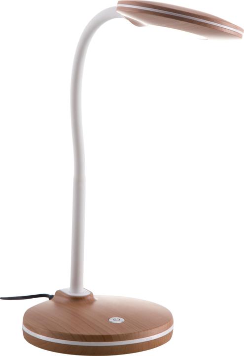 Nino Leuchten Carmen 52290146 LED table lamp wood-optic 3,2W